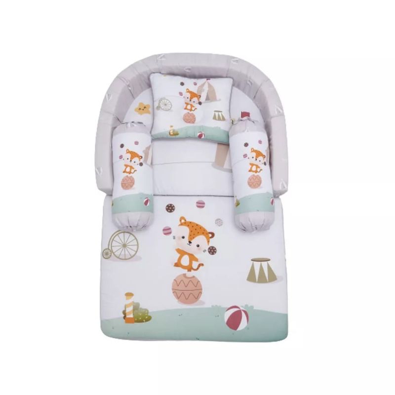 Kasur Bayi Vee & Mee Kasur Bayi Lipat Circus Series / Kasur Bayi + Kelambu