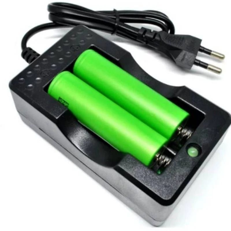 CHARGER BATERAI BATTERY BATRE 18650 SENTER LASER