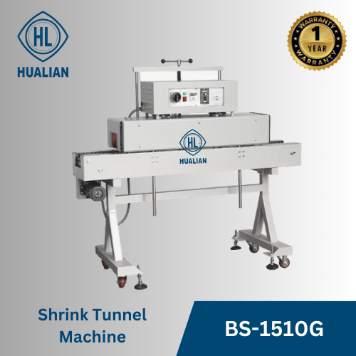 Mesin Automatic Label Shrink Tunnel Machine Tutup Botol BS-1510G