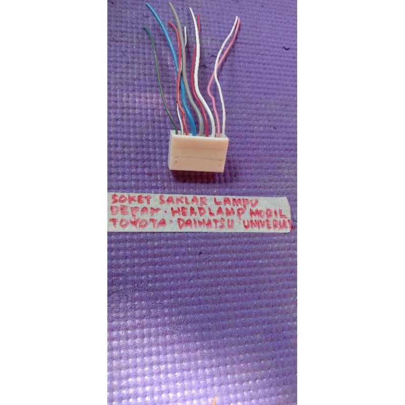 soket saklar lampu depan.headlamp mobil Toyota Daihatsu universal orisinil