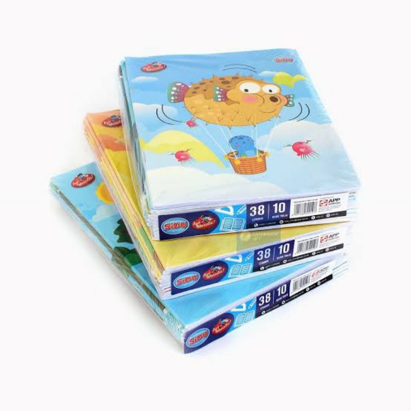 

Buku Tulis Sidu 38 Lembar / Pack (10 pcs)