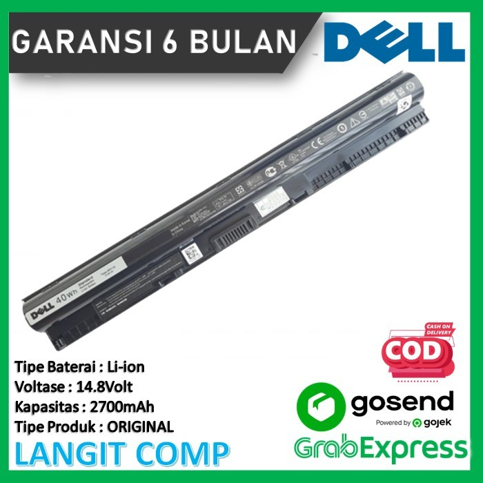 Baterai Laptop DELL Inspiron 14-3000 M5Y1K Series