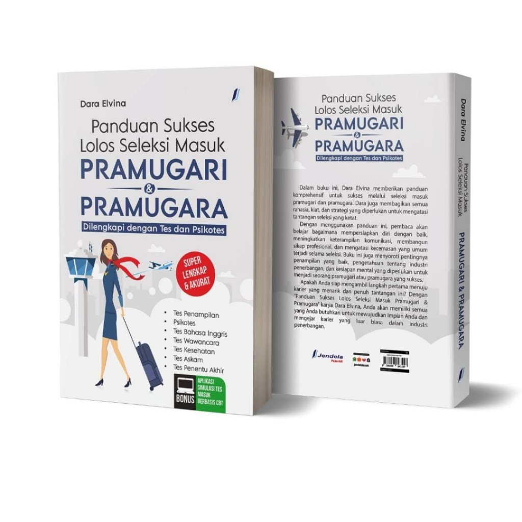 Buku Panduan Sukses Lolos Seleksi Masuk Pramugari & Pramugara