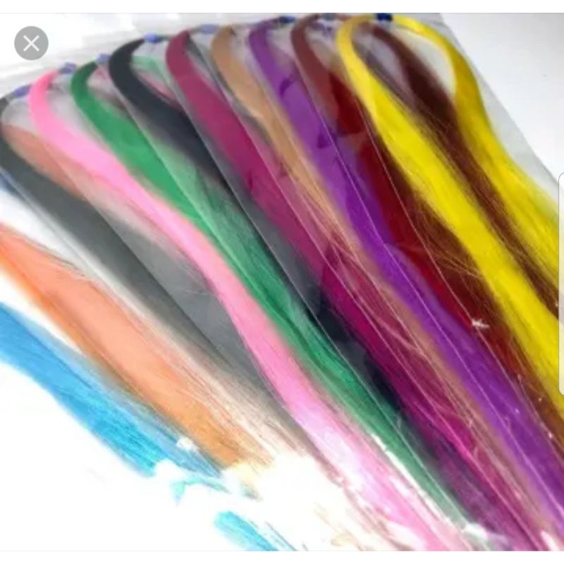 1 ikat serat sutra/ benang sutra /umpan sabiki / umpan kontrekan