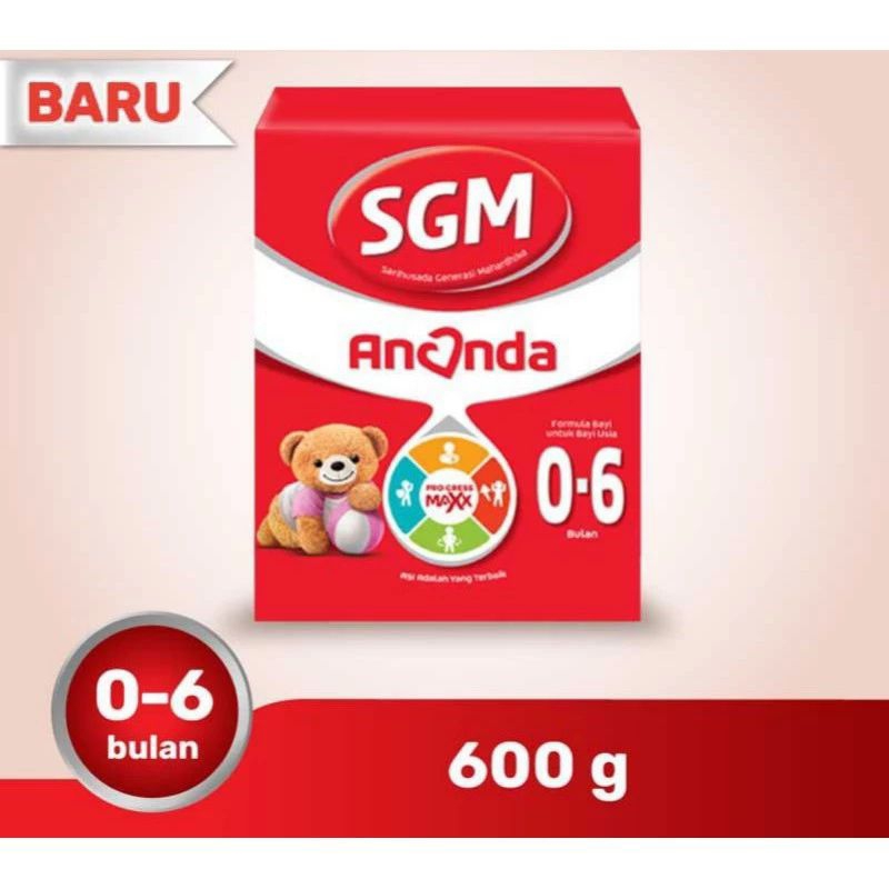 susu SGM ananda 0-6bln