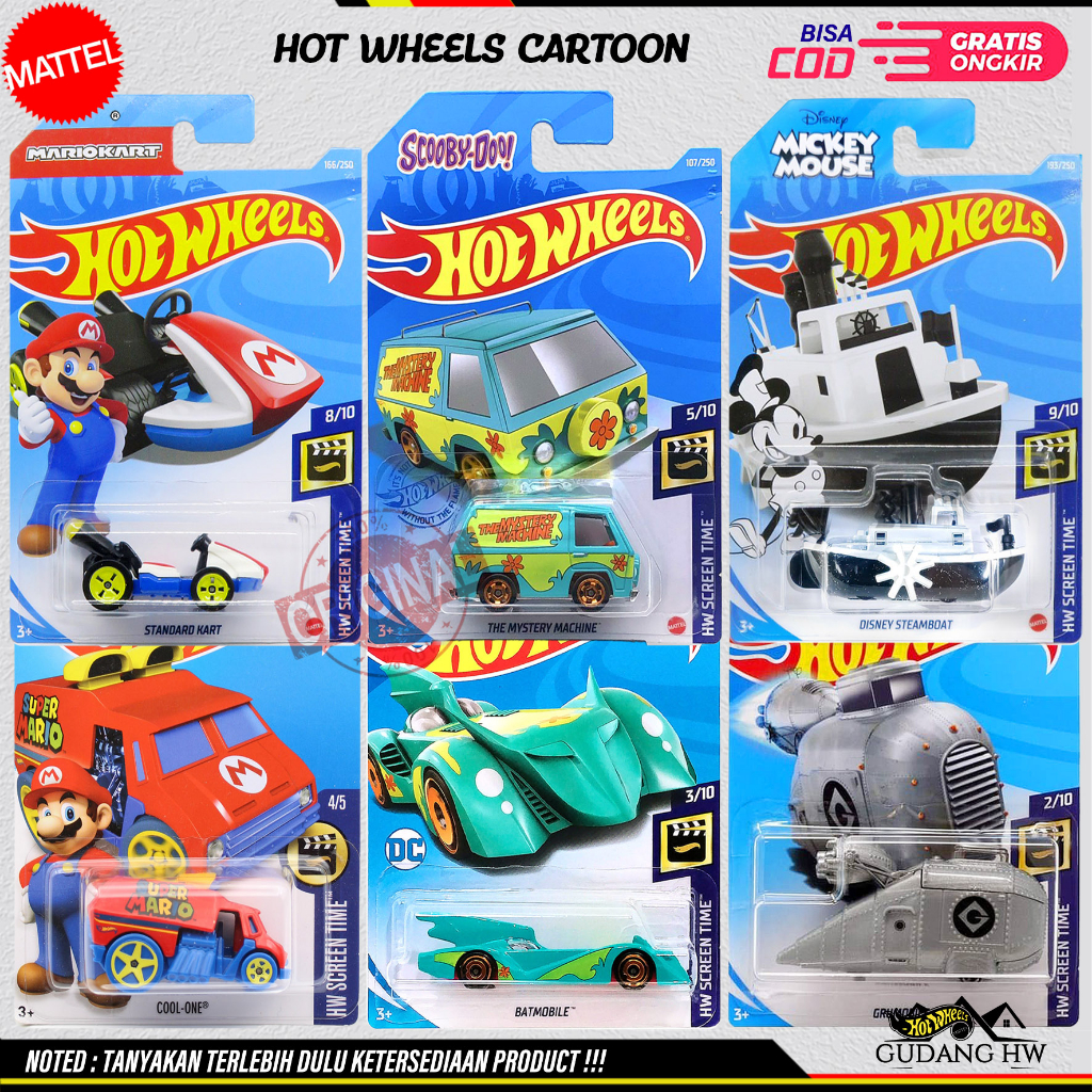 HOT WHEELS MOVIE SCREEN TIME