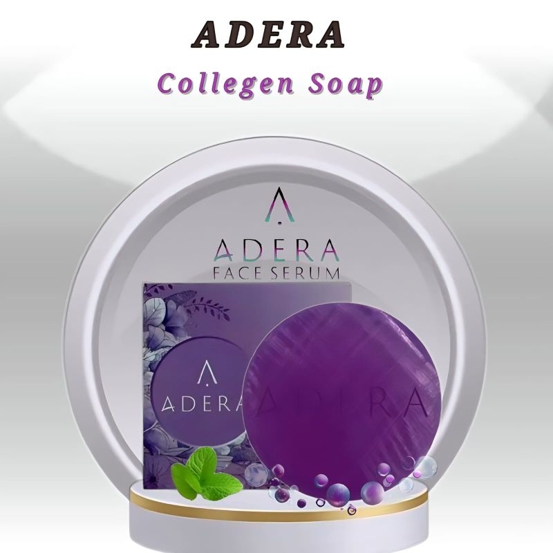 TERBUKTI  Sabun Wajah Adera Collegen Soap Membantu Mencerahkan & Memutihkan Kulit Wajah & Badan