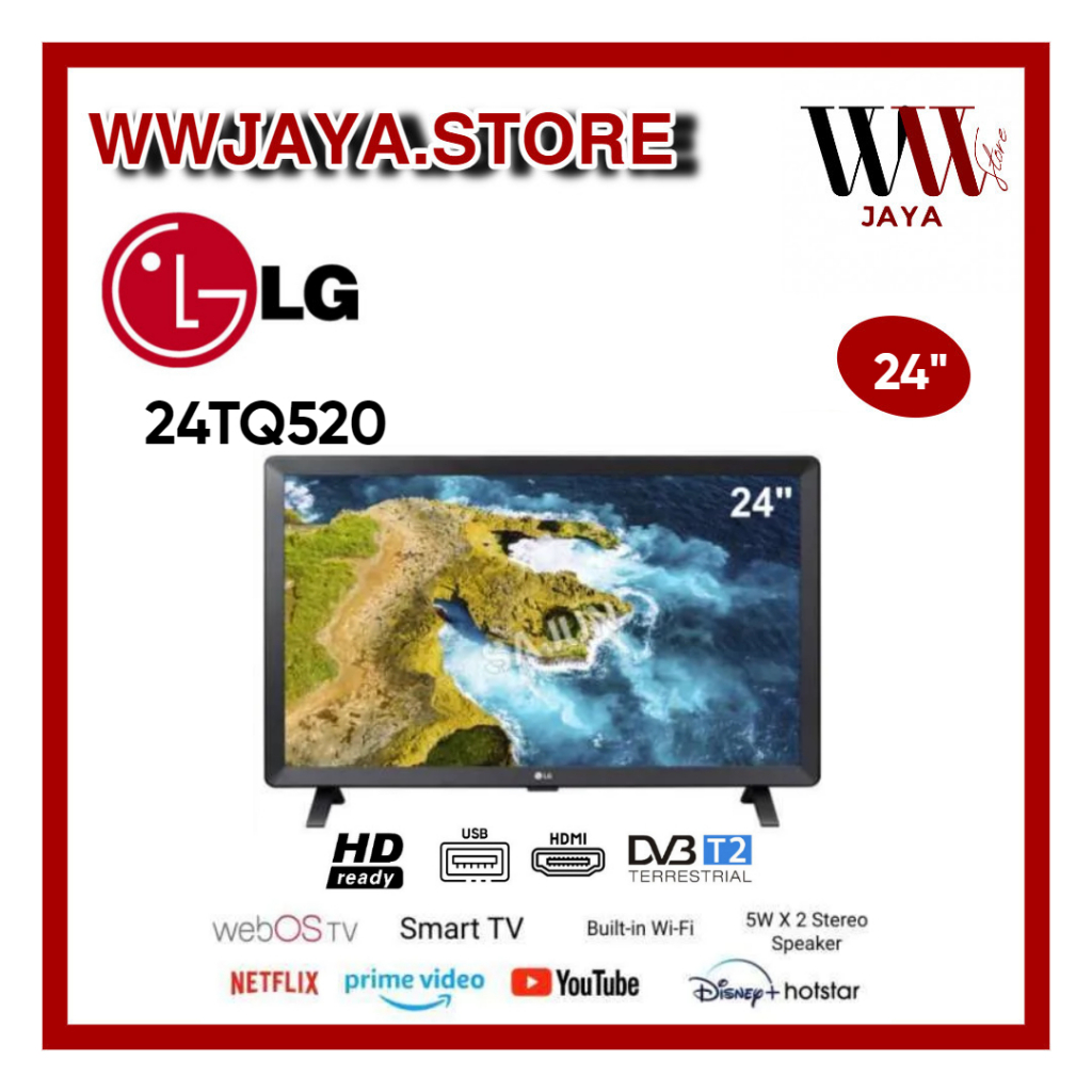TV LED  LG 24TQ520 LED LG 24 Inch Smart TV
