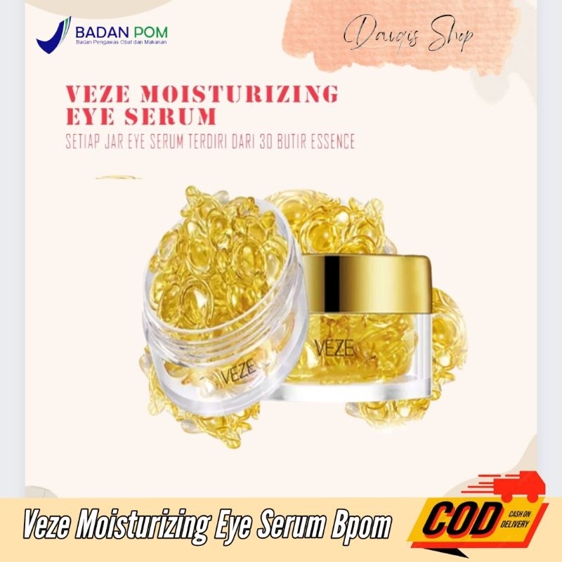 VEZE Moisturizing Eye Serum / Serum Mata Animate 30 Butir