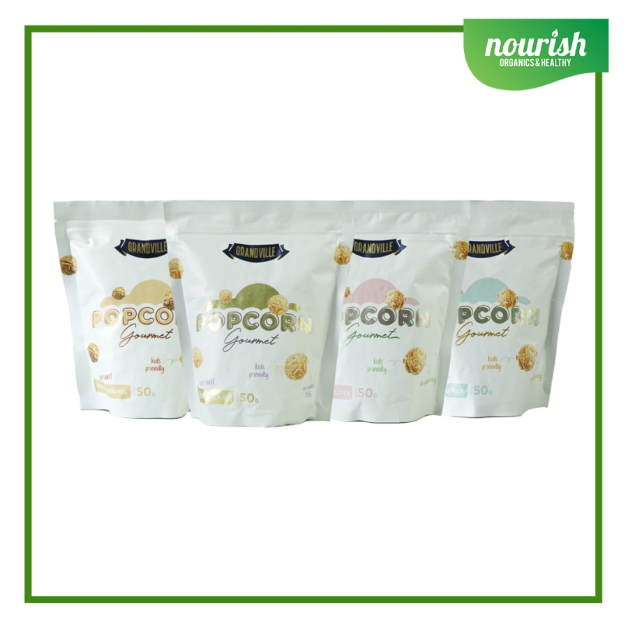 

Grandville Popcorn Gourmet Popcorn / Snack Anak Bayi NO MSG 50gr - JAKUT