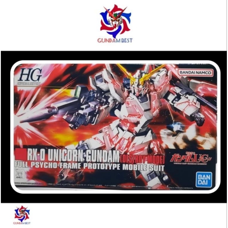 HG Unicorn Gundam Destroy Mode