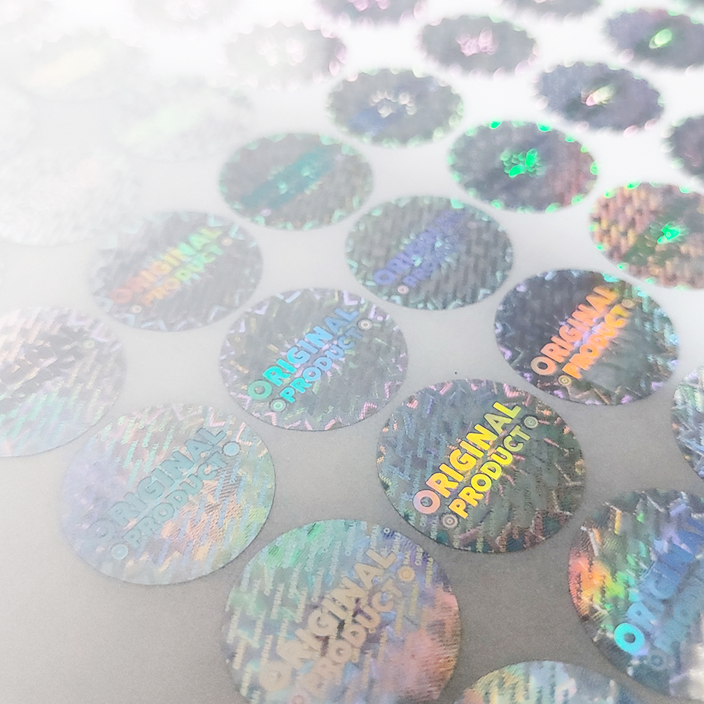 

Stiker Hologram Original Mutiara HONEYCOMB SILVER
