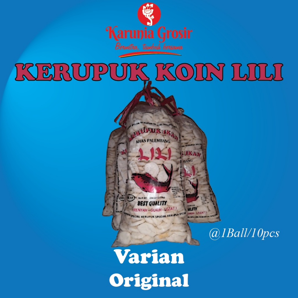 

Snack Grosir Krupuk Koin lili isi 10 pcs
