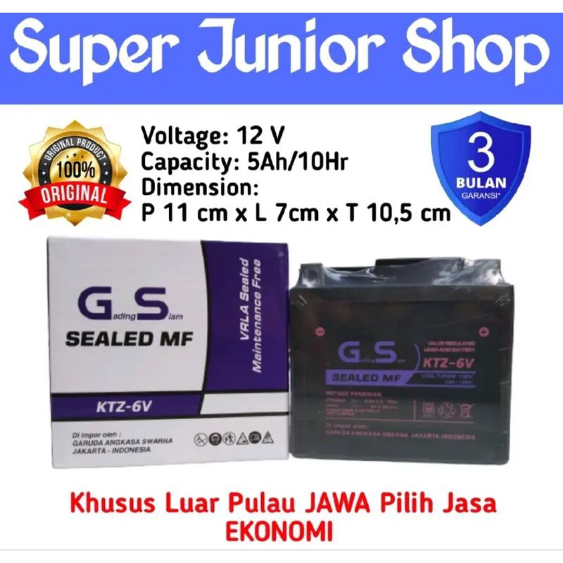 AKI GS ASTRA MOTOR HONDA BEAT VARIO