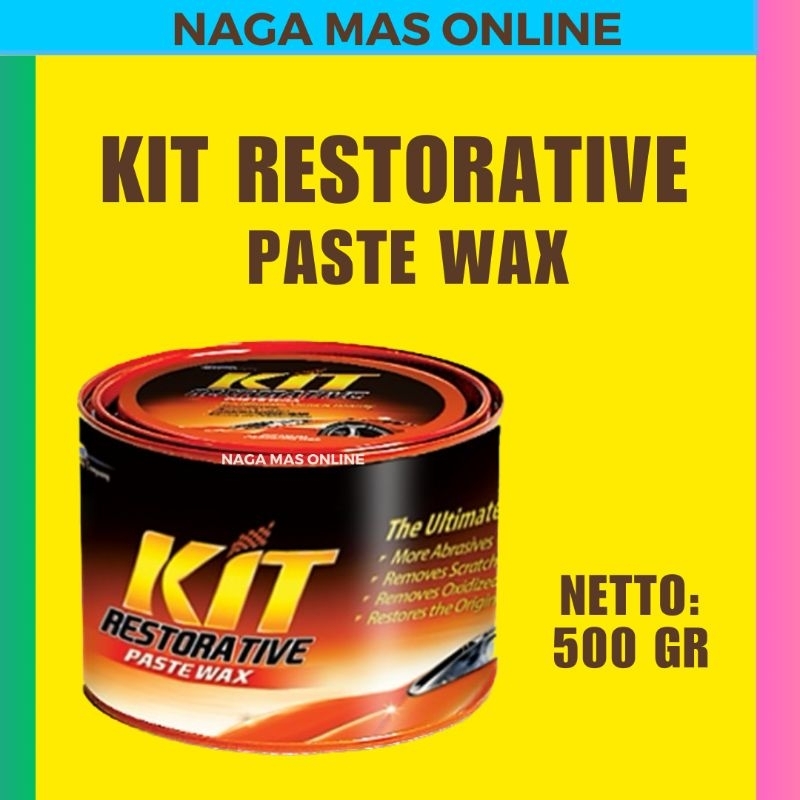 KIT RESTORATIVE 500 gr / KIT PASTE POLISH / KIT PASTE WAX / KIT WAX