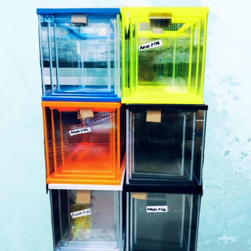 Tank Aquarium Aquascape BAHARI SIZE SMALL + PACKING KAYU