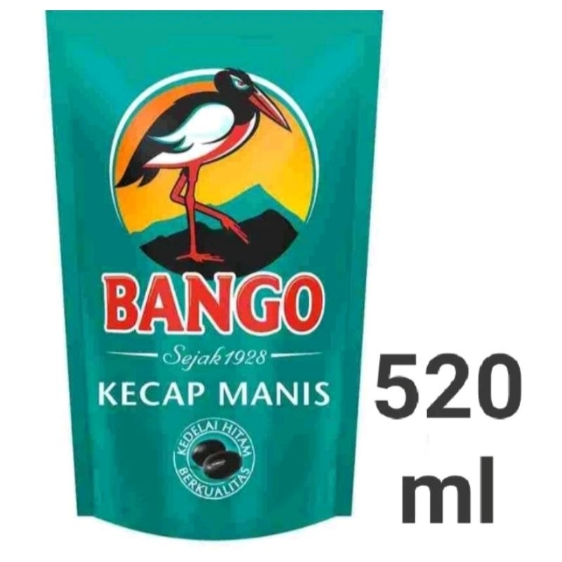 

Kecap Bango refil 520ml/ready/siapkirim