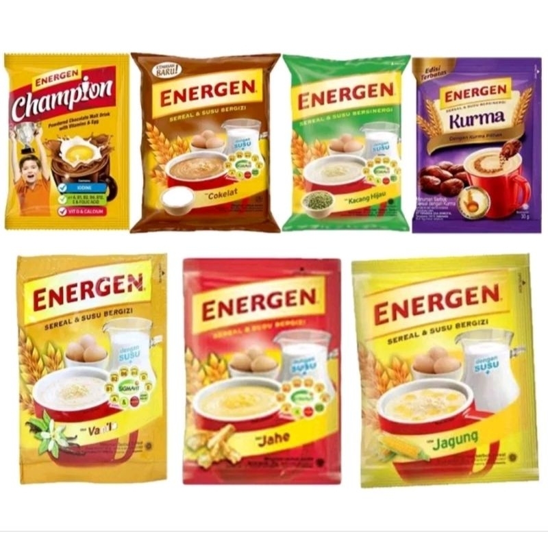 

Energen sachet 1renceng isi 10pcs/ready/siapkirim