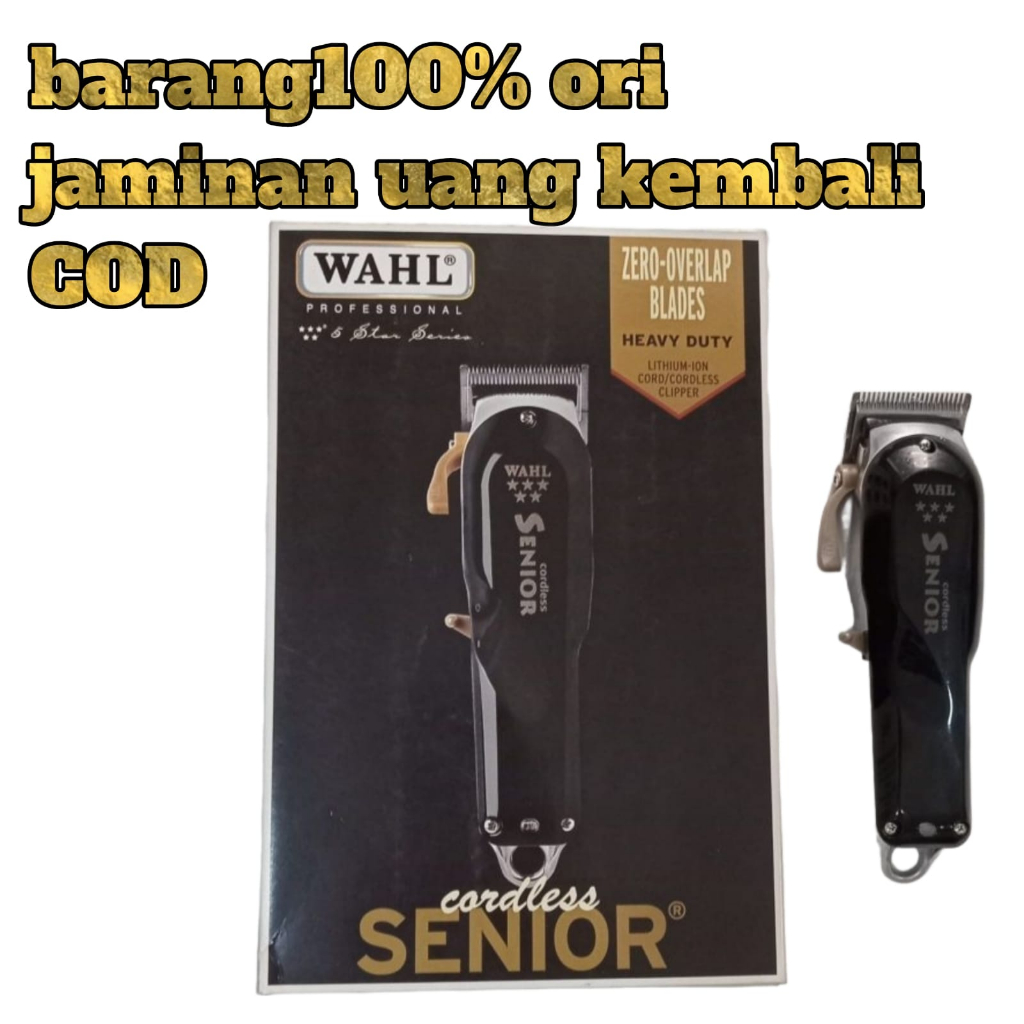 Clipper Wahl Senior Cordless