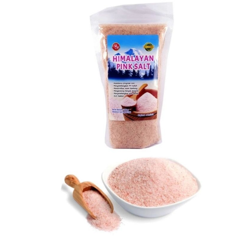

Himalayan salt fine garam himalaya 250gr