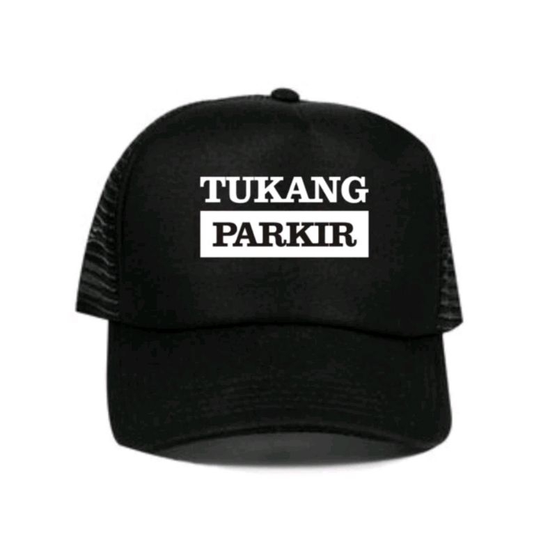 Topi Trucker Tukang Parkir