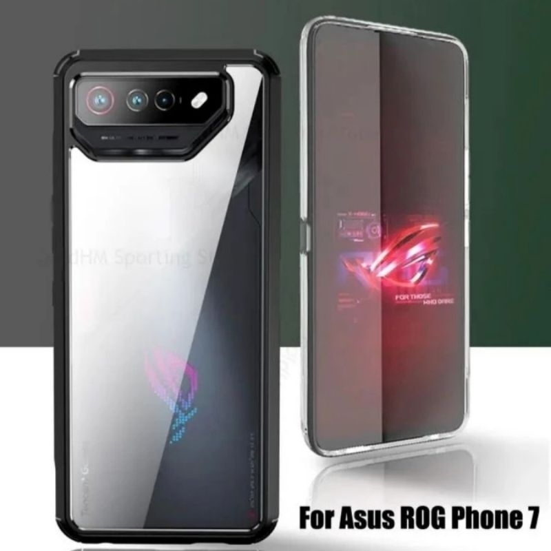 Asus Rog 7 Rog 6 Rog 5 Silikon Casing Hard Soft Case Hybrid Crystal Acrylic
