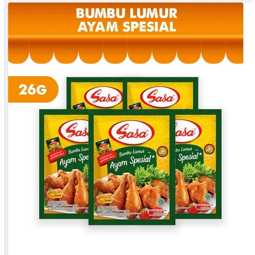 

Sasa Bumbu Lumur Ayam Spesial 26g