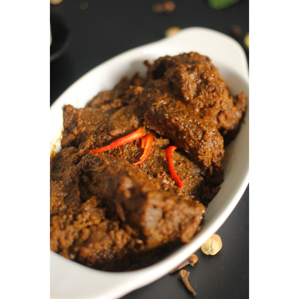 

Rendang Lauk Siap Saji Makanan Beku Frozen Food Makanan Instan Halal Rendang Instan Makanan Siap Saji 250 Gram
