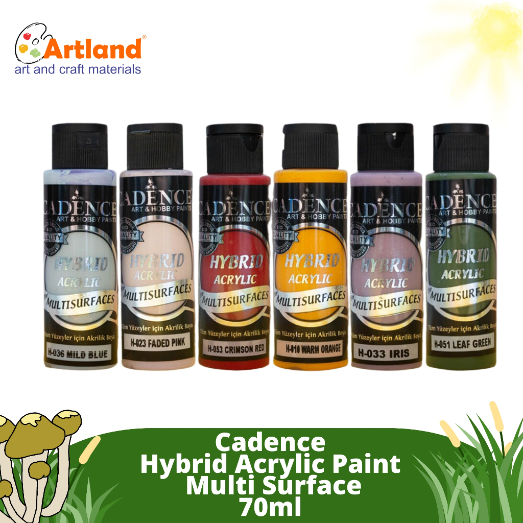 

Cadence Hybrid Acrylic Paint Multi Surface 70ml | (1/3)