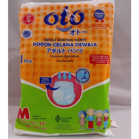 OTO Popok Dewasa Popok Pants M 1Pcs
