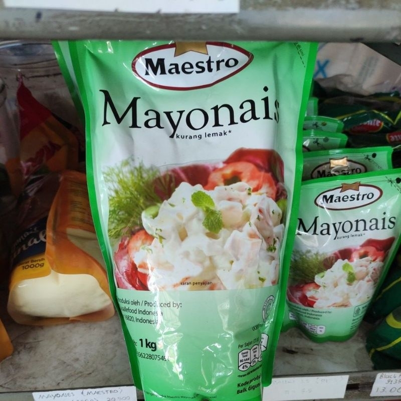 

Mayonais Maestro 1kg Mayones Mestro Jember 1000 Gram