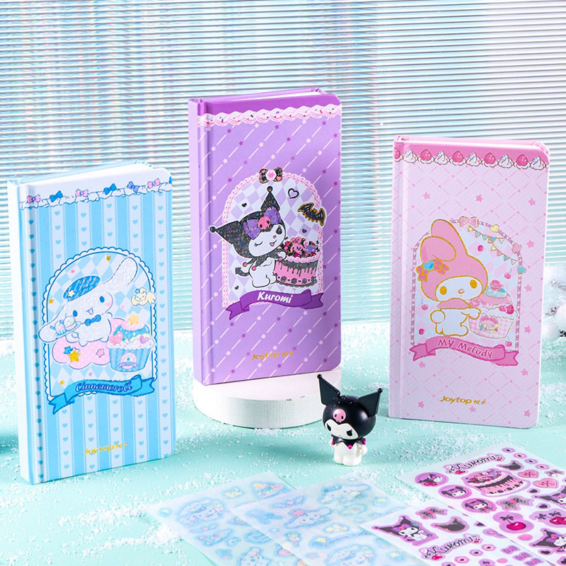 

Sanrio My Melody Cinnamoroll Kuromi Agenda Notebook Buku Catatan Mini Planner Karakter Lucu