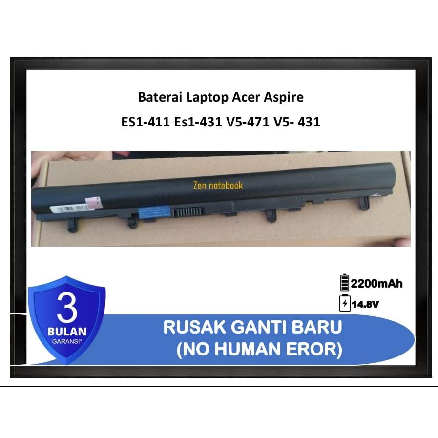 Baterai Battery Batre V5-471 Laptop Acer Aspire Es1-431 V5-471