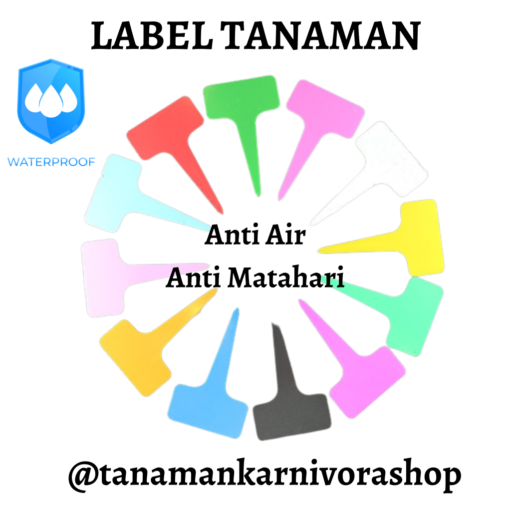 

Label Name Tag Tanaman Mix Colors