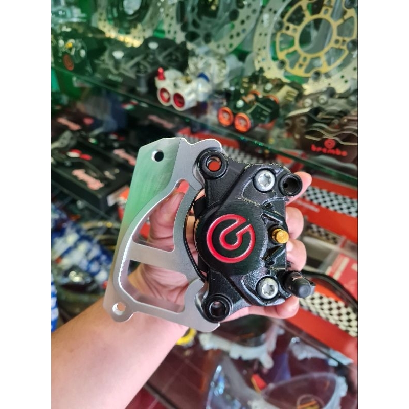 Kaliper Brembo 2piston & Breket cnc size 260mm / Honda Vario125-150
