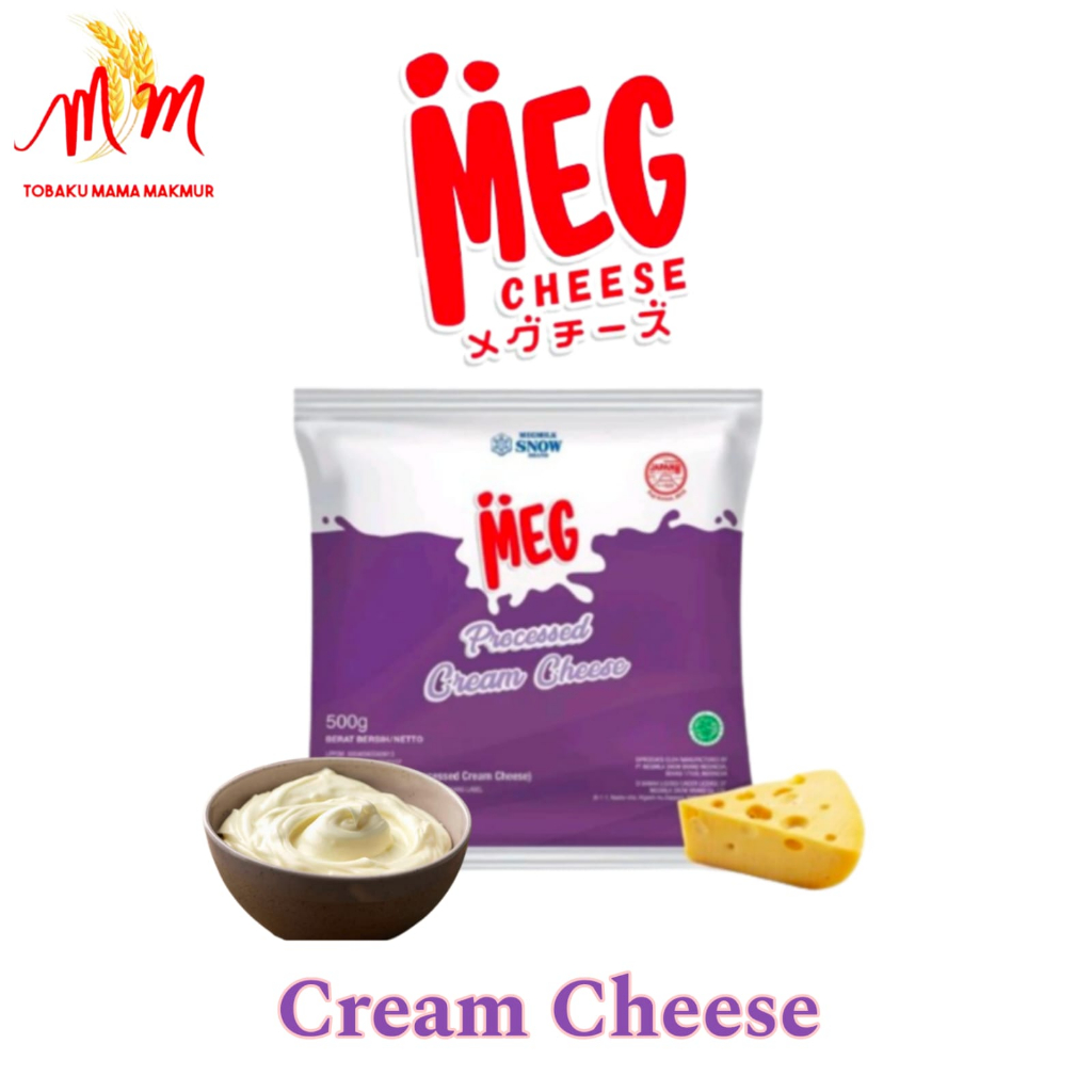 

Meg Processed Cream Cheese 500 gr