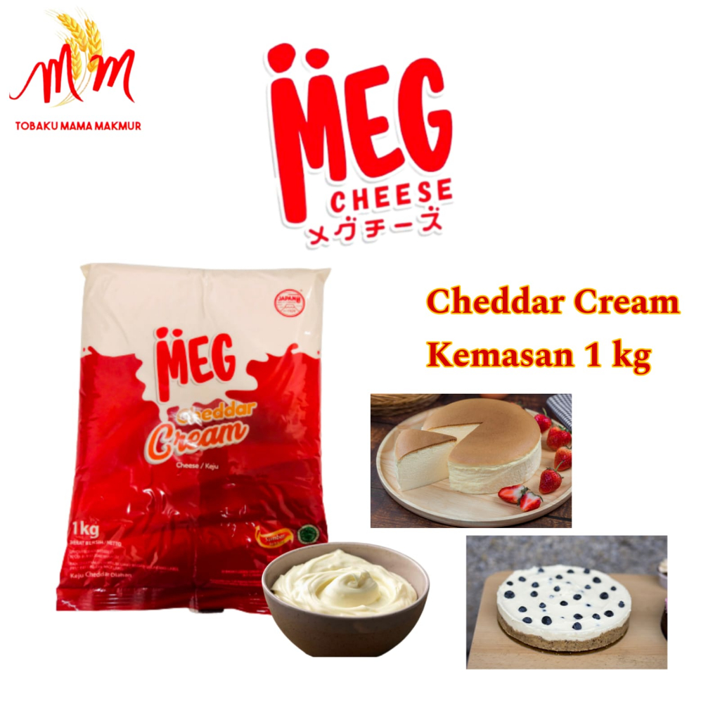 

MEG Cheddar Cream Keju 1 kg