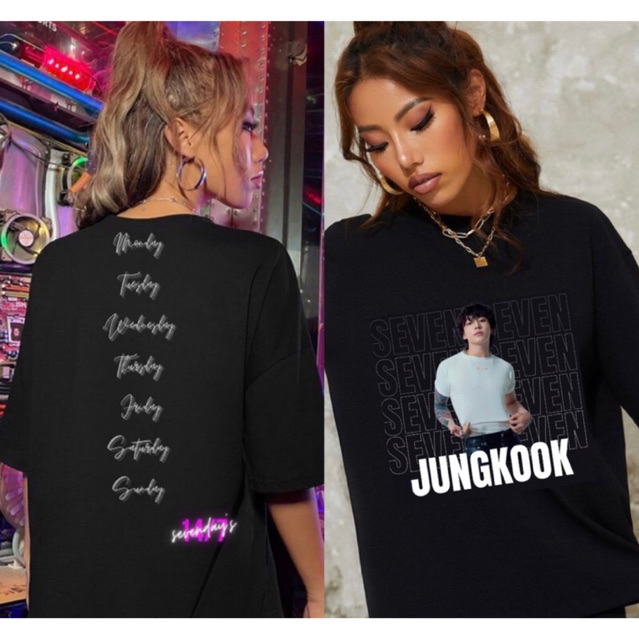Tshirt jungkook seven