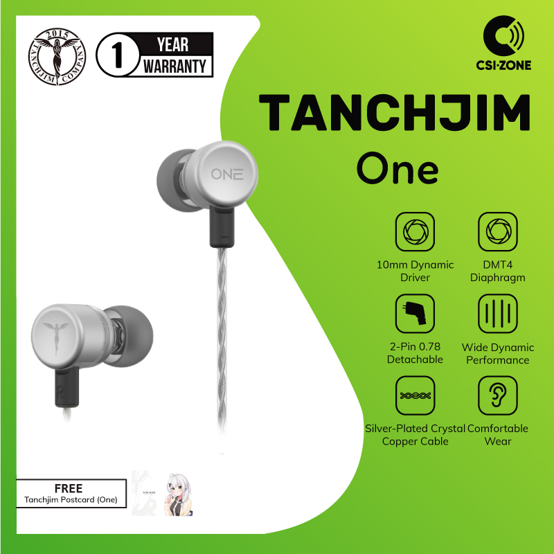 Tanchjim One 10mm DMT4 Dynamic Driver In Ear Monitor Earphone