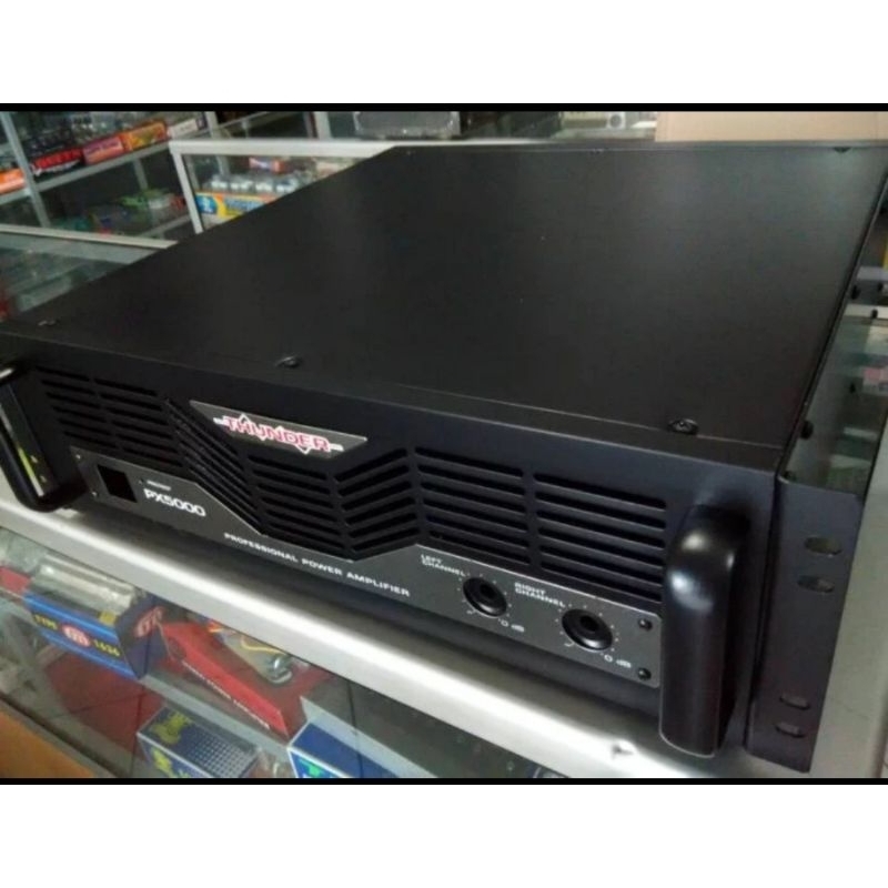 Box Power ampli Box Amplifier Thunder PX5000 Panel 3U