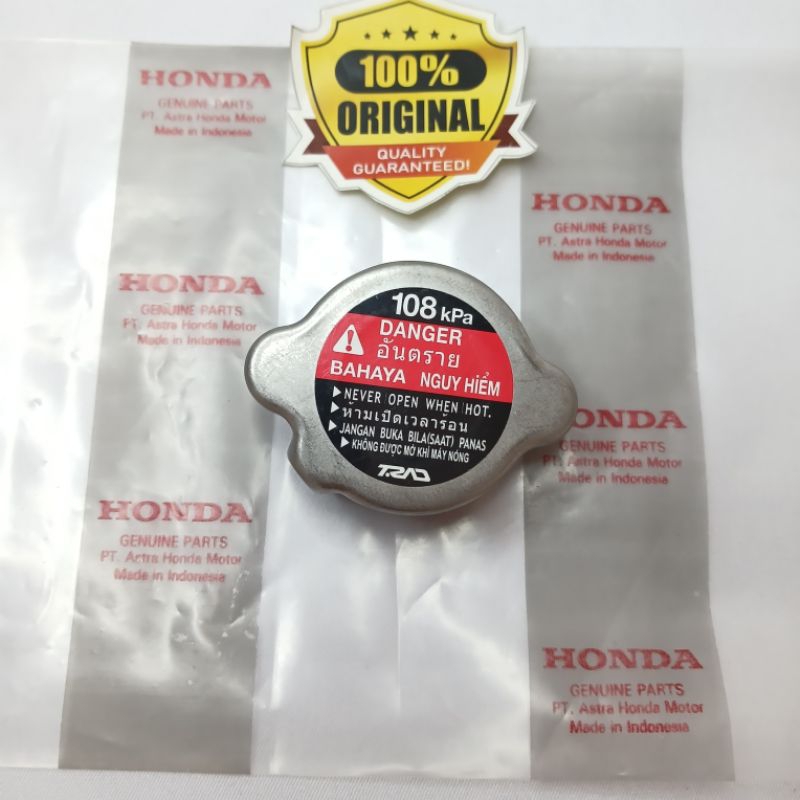 tutup radiator atas honda cbr150 cb150r sonic supra gtr vario 110 lama cbs vario 125
