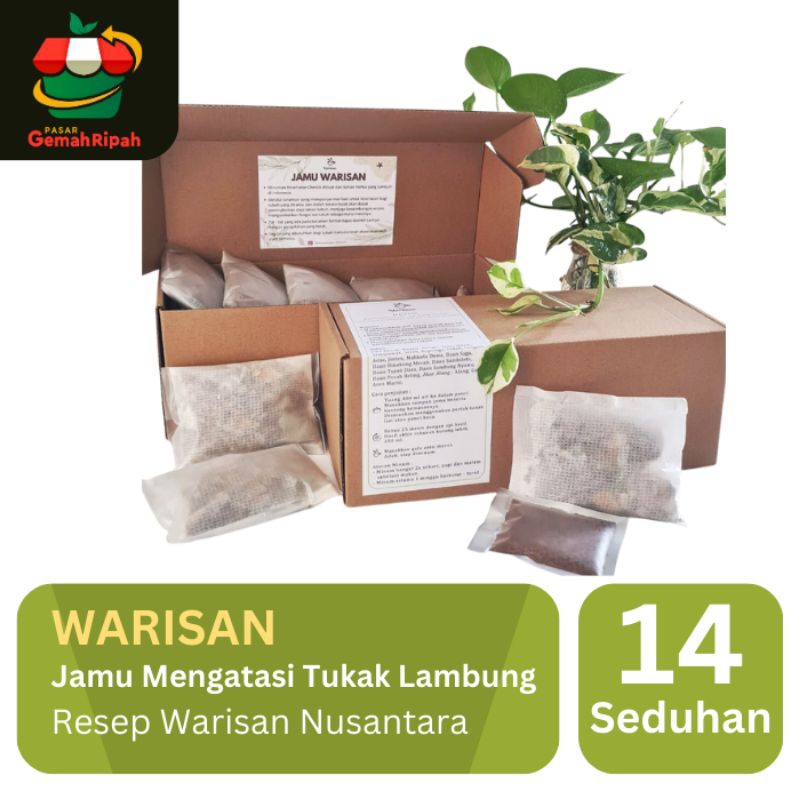 

Jamu Warisan - Jamu Mengatasi Tukak Lambung (Organik)