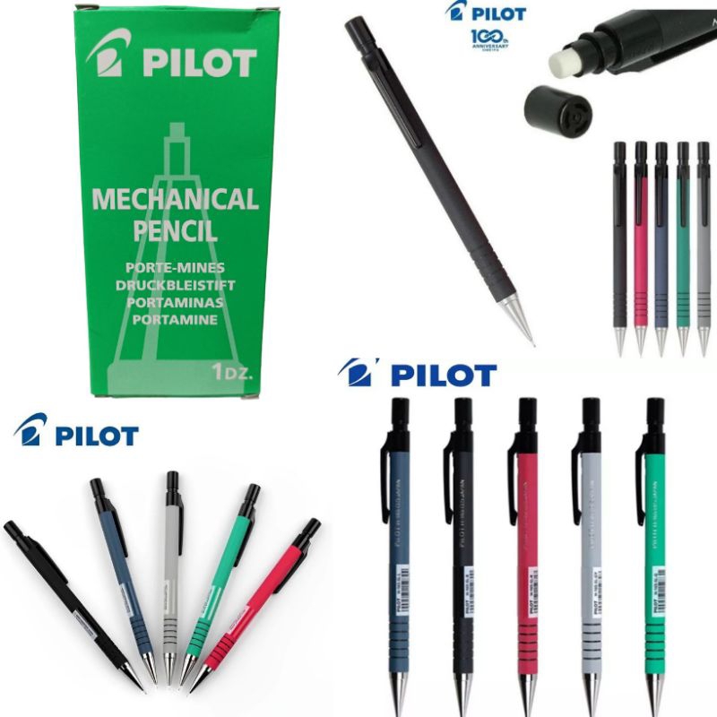 

PENSIL MEKANIK PILOT H-165-SL-B 0.5 mm per pcs