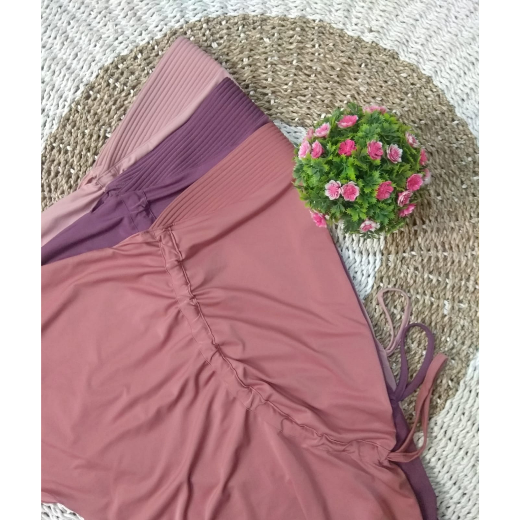 𝐅𝐨𝐫𝐞𝐛𝐮𝐧 Hijab Bergo Serut Jersey Instan AMIRA Size L