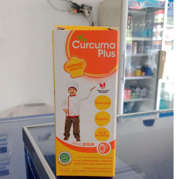 Curcuma Plus Sirup Anak 60ml & Curcuma plus grow