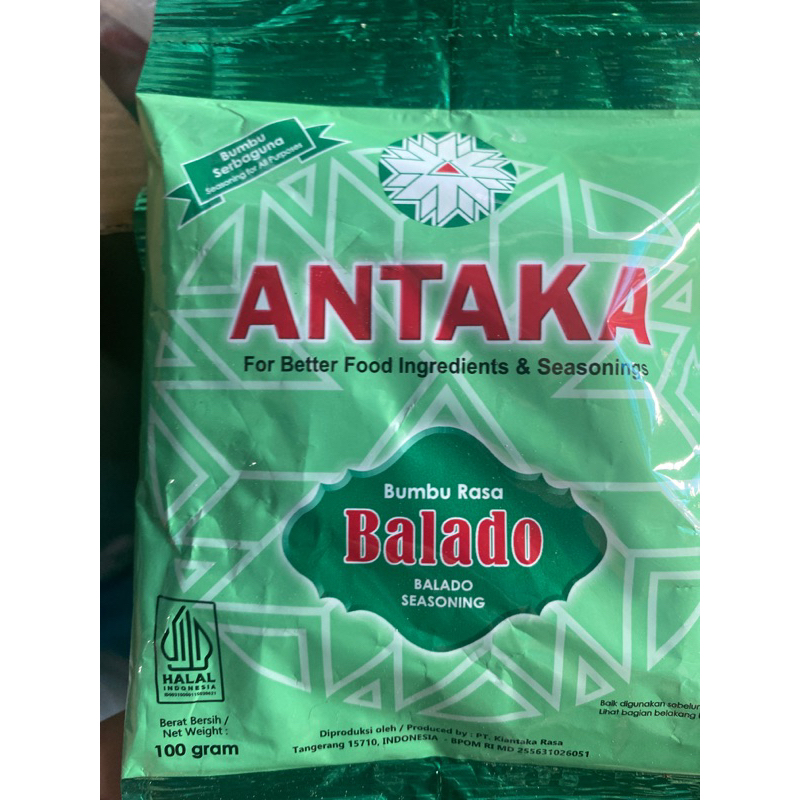 

Antaka Balado / Antaka Jagung (100gr)