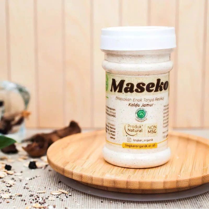 

Lingkar organik Maseko botol 100g Jamur