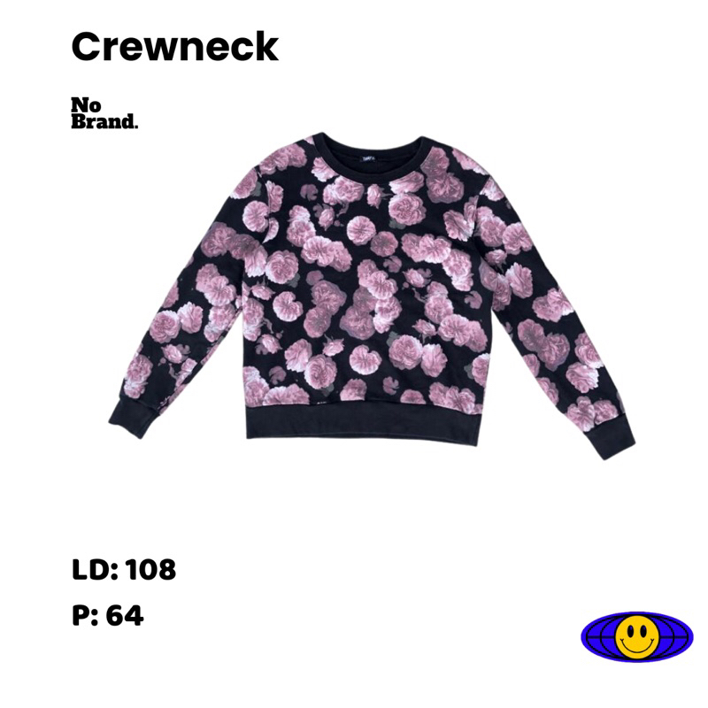 Crewneck Flower