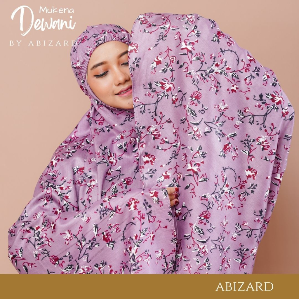 Abizard Mukena Dewasa Rayon DEWANI Ukuran Standart Cantik Mukena Travel