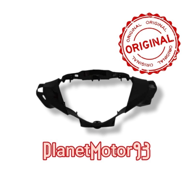 BATOK DEPAN SUPRA X 125 HELM IN HITAM ORIGINAL HONDA 53205-KYZ-900ZK